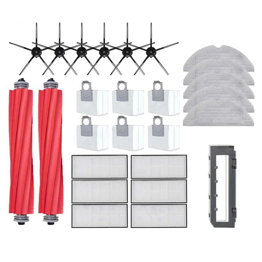 

Main Side Brush HEPA Filter Replacement for S7 Maxv S7 Maxv Plus S7 Maxv Ultra G10S Pro Vacuum Cleaner