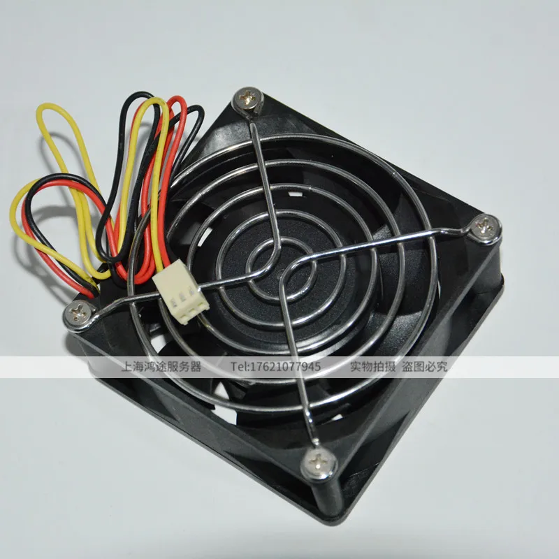 

FD128032HB 12V 0.37A 8CM 3-wire ball cooling fan modification DIY 5pcs
