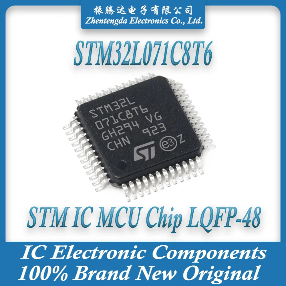 

STM32L071C8T6 STM32L071C8 STM32L071C STM32L071 STM32L STM32 STM IC MCU Chip LQFP-48