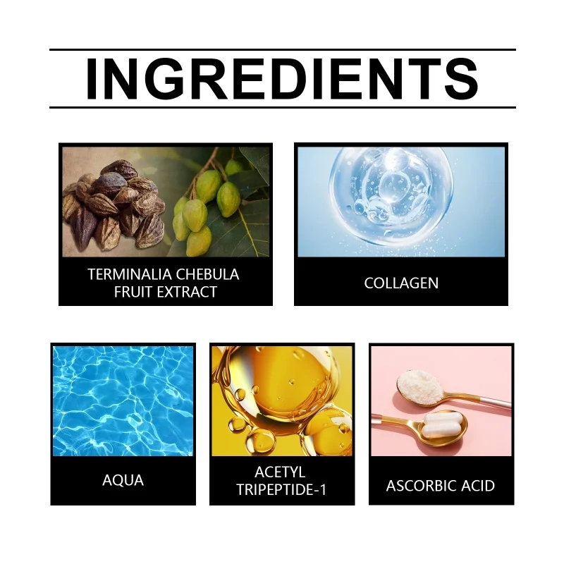 Коллагеновая сыворотка для лица Уход за кожей Сыворотка Жидкая укрепляющая кожу