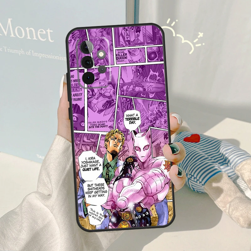 Чехол с принтом Кира йошикаге для Samsung Galaxy A22 A32 A42 A12 A52 A72 A31 A51 A71 A21S A52S A50 A70 |