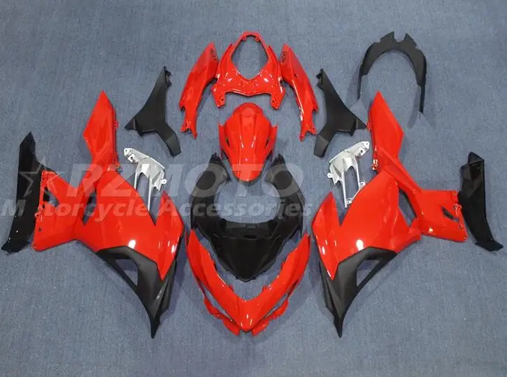 

New ABS Motorcycle Accessories For Fit Kawasaki Ninja 400 2019 2020 2021 19 20 21 Fairings Kit Shell Body Set Custom Red