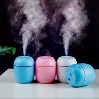 2021 ultrasonic mini air humidifier 250ml aroma essential oil diffuser for home car usb fogger mist maker with led night lamp