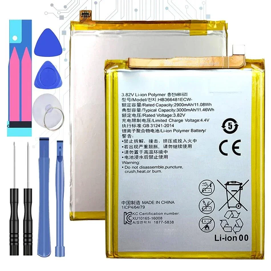 Аккумулятор для Huawei Honor 7X 8 8A 8S 8C 8X 9 9i 10 10i 20 20i Pro Lite STF-L09 STF-AL10/Mate X RS G7 G8 G8X G9 G10 Plus