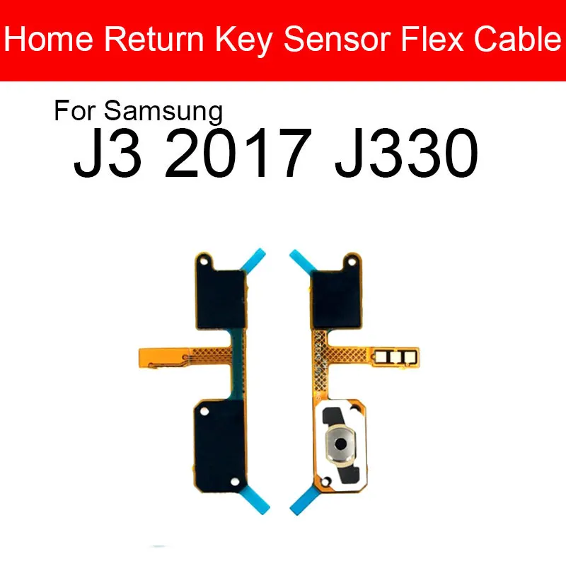 

Кнопка домой Кнопка возврата свет сенсор меню Keyborad гибкий кабель для Samsung Galaxy J3 J5 J7 2017 J330 J530 J730 Замена