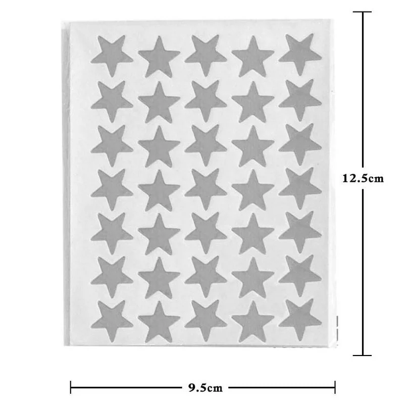 20 листов стикеров со звездами значок для студентов яркая этикетка канцелярские