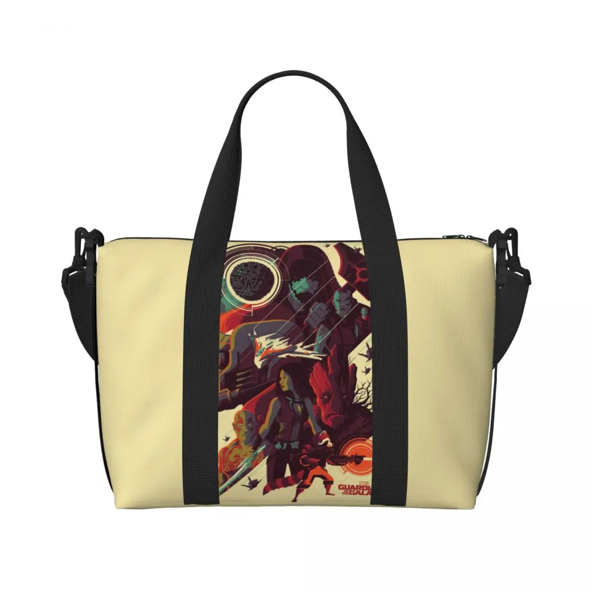 Вместительная женская сумка-тоут Gamora Groot вместительные пляжные дорожные сумки