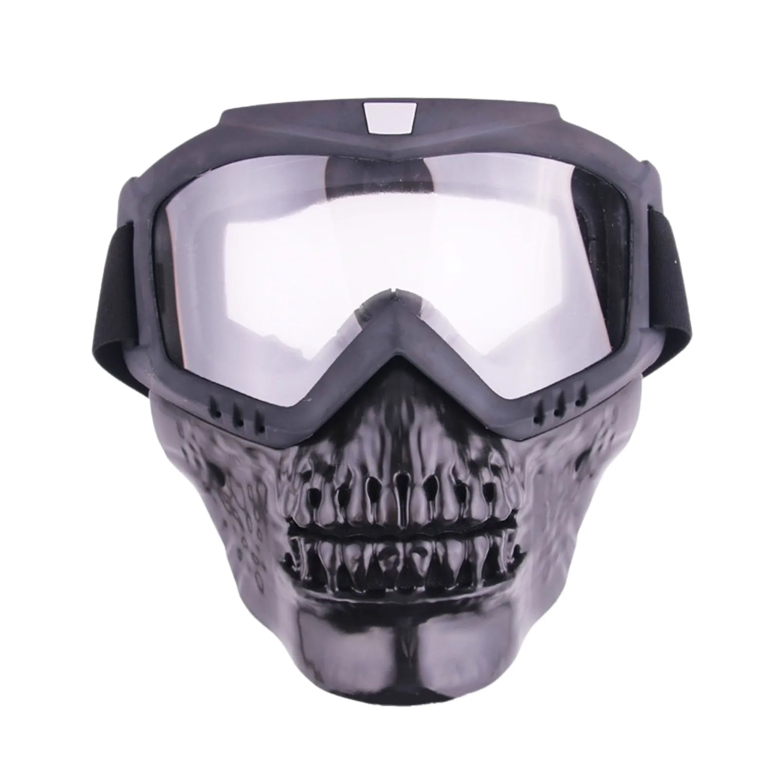

Skull Cycling Protective Glasses Dustproof Motorcycle Goggles Stylish Goggles With Detachable Design Practical Motorcycle