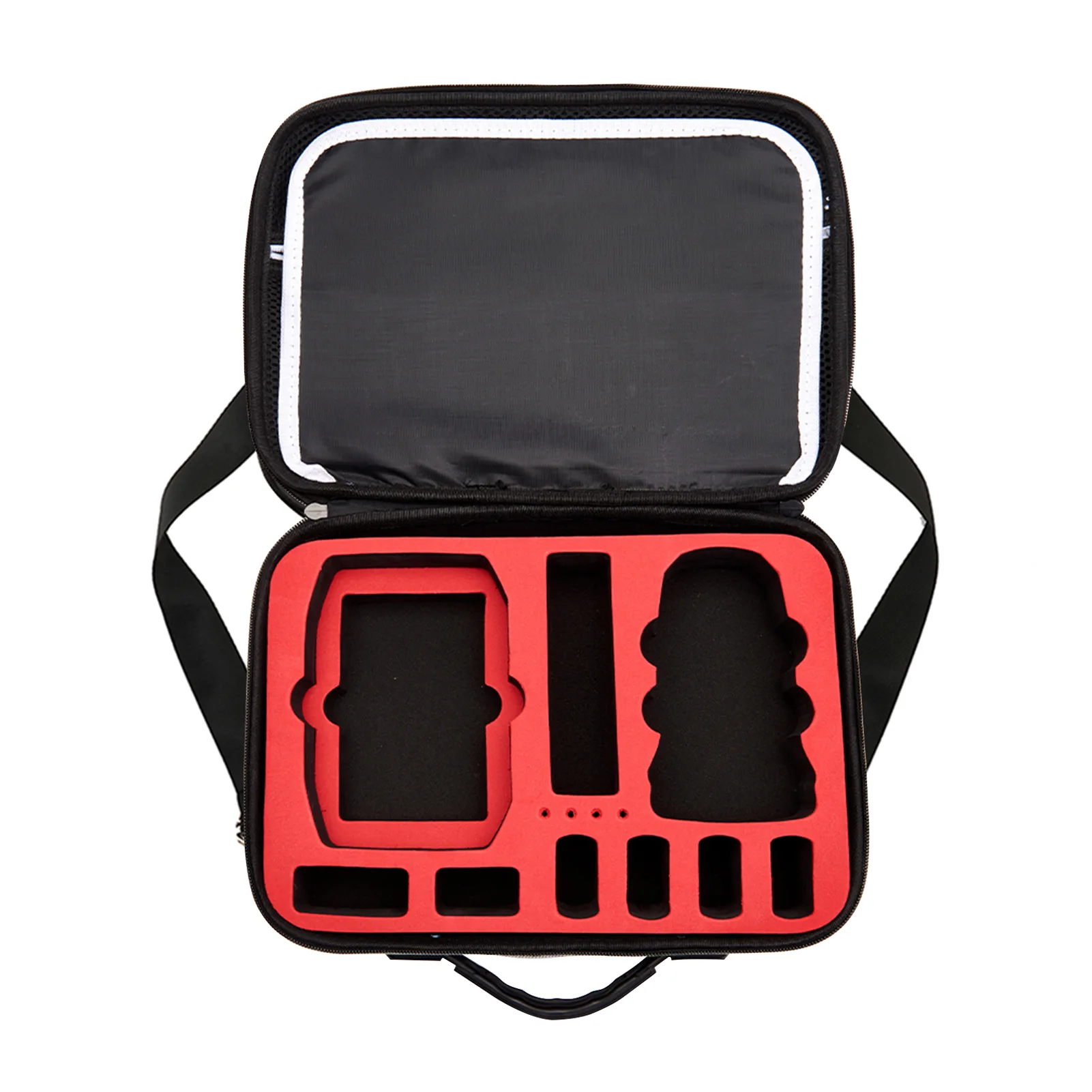 

Portable PU Leather Drone Accessories Large Capacity Carrying Case Suitcase Storage Zipper With Handle For DJI Mavic Mini 2