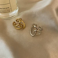 womens geometry ring irregular gold finger ring korean style jewelry 2022 trend dropship suppliers gift for girlfriend