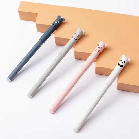 Женская милая забавная стираемая ручка для одноклассников, уникальный подарок на день рождения для ребенка, красивая Шариковая ручка для письма в школе