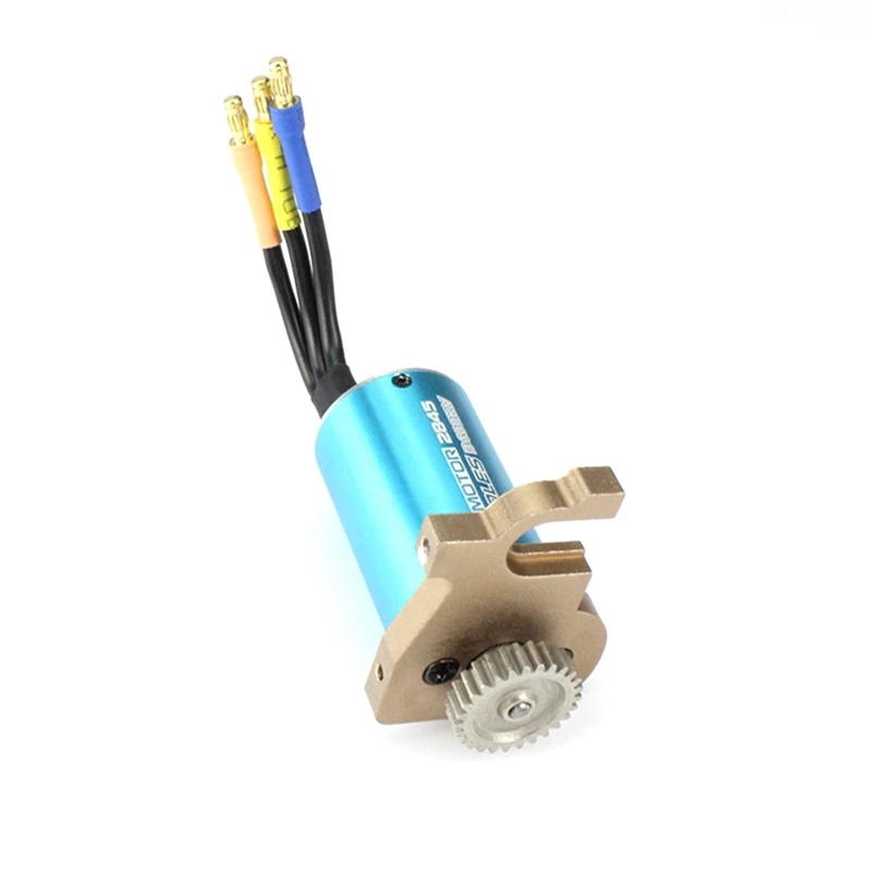 

Brushless Motor and Motor Gear Mount Set 144010-2004 for Wltoys 124016 124017 1/12 RC Car Upgrade Parts Accessories