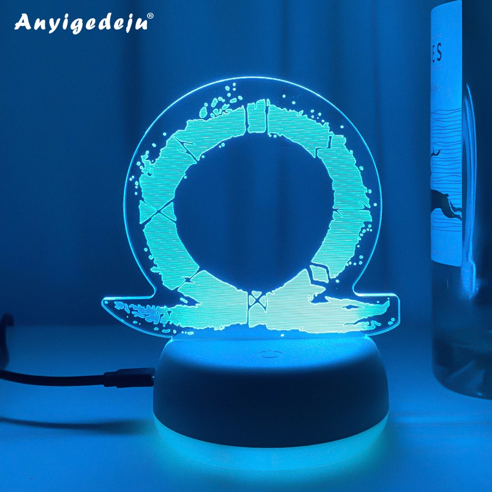 

Newest LED Night Light for Bedroom Decoration Lighting Birthday Gift Battery Powered Color Changing 3d Lamp Dropshipping
