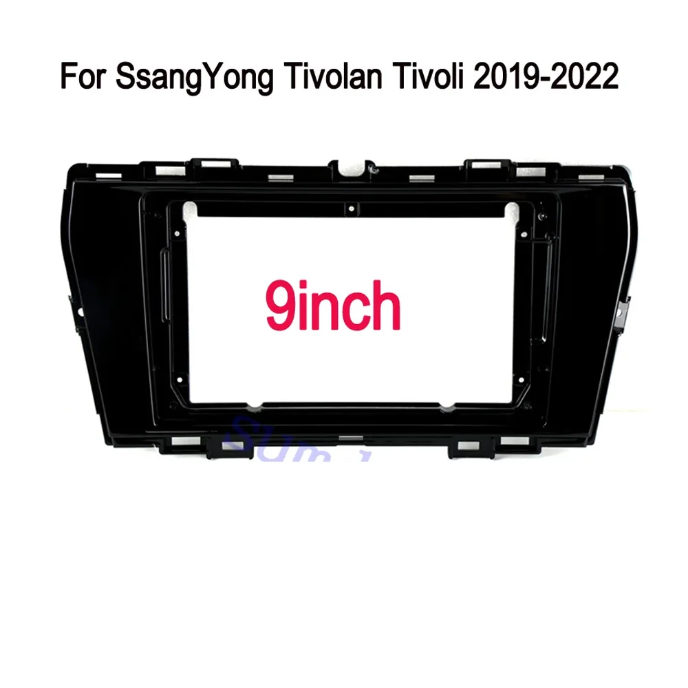 9-дюймовый автомобильный радиоприемник передняя рамка для SsangYong Tivoli Tivolan 2019 + Fascia