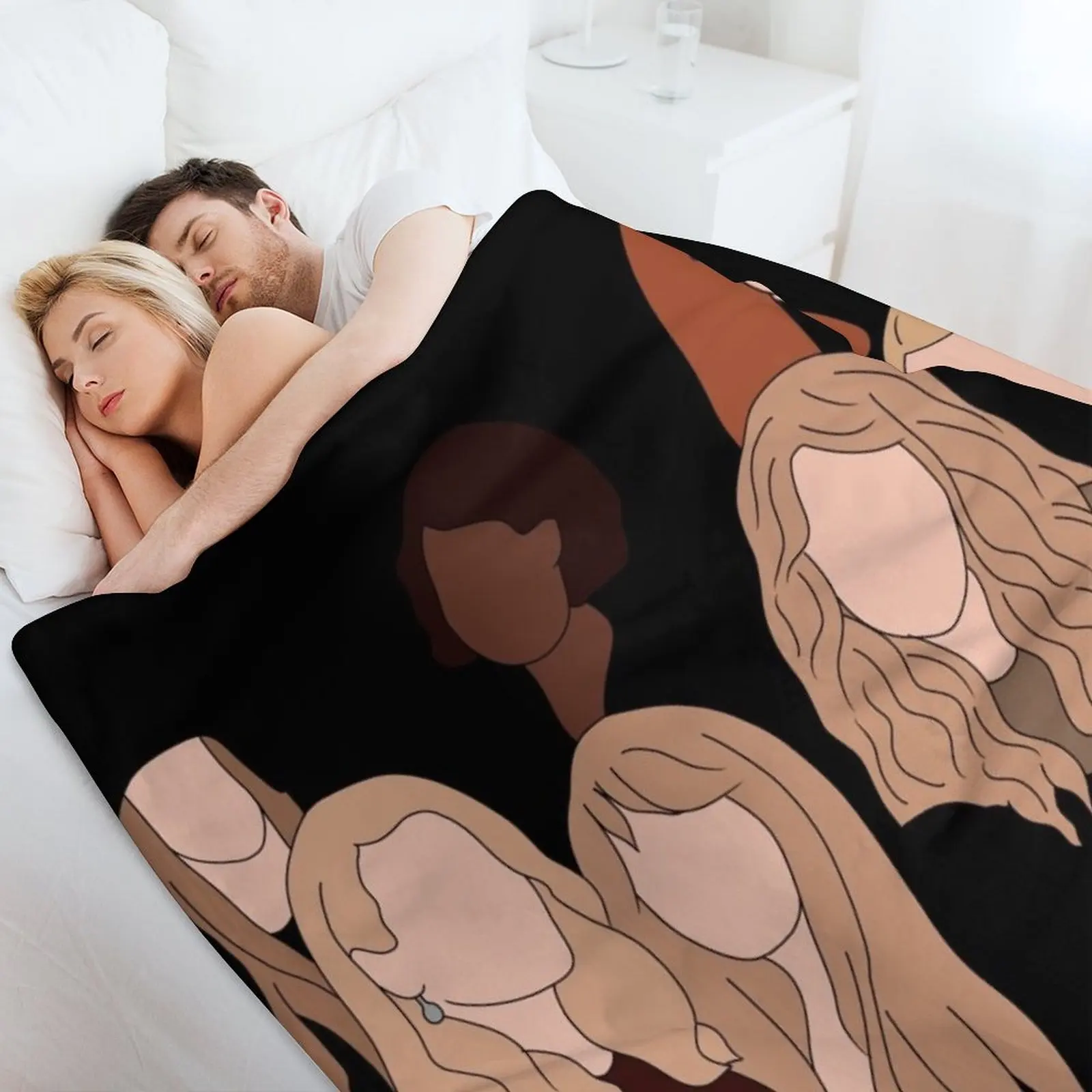 AHS Coven Witches Throw Blanket Decoratives Blankets For Baby Retros Sofa