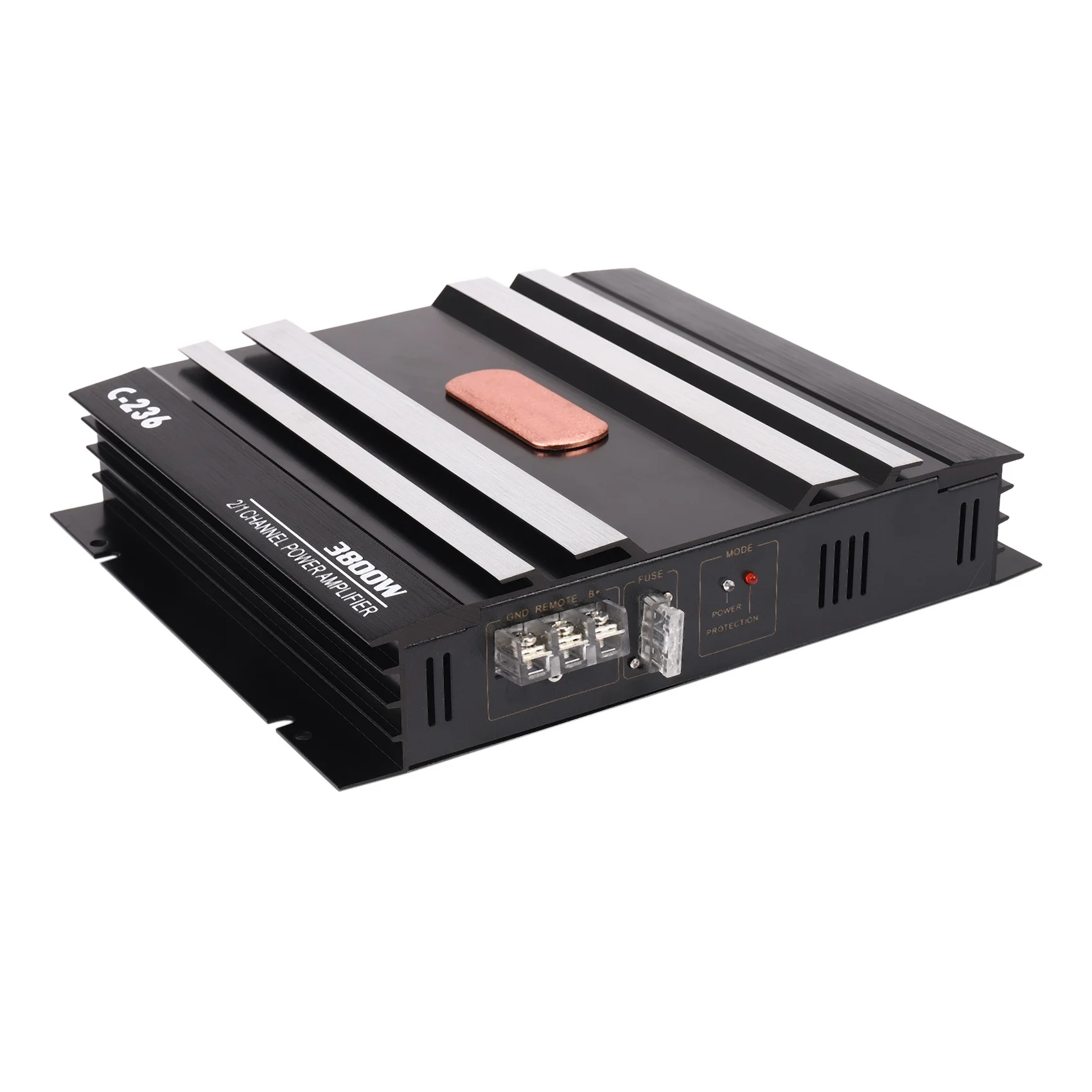 

3800W 2 Channel Power Amplifier 12V Car Audio Amplifier Bass AMP Amplifiers Subwoofer