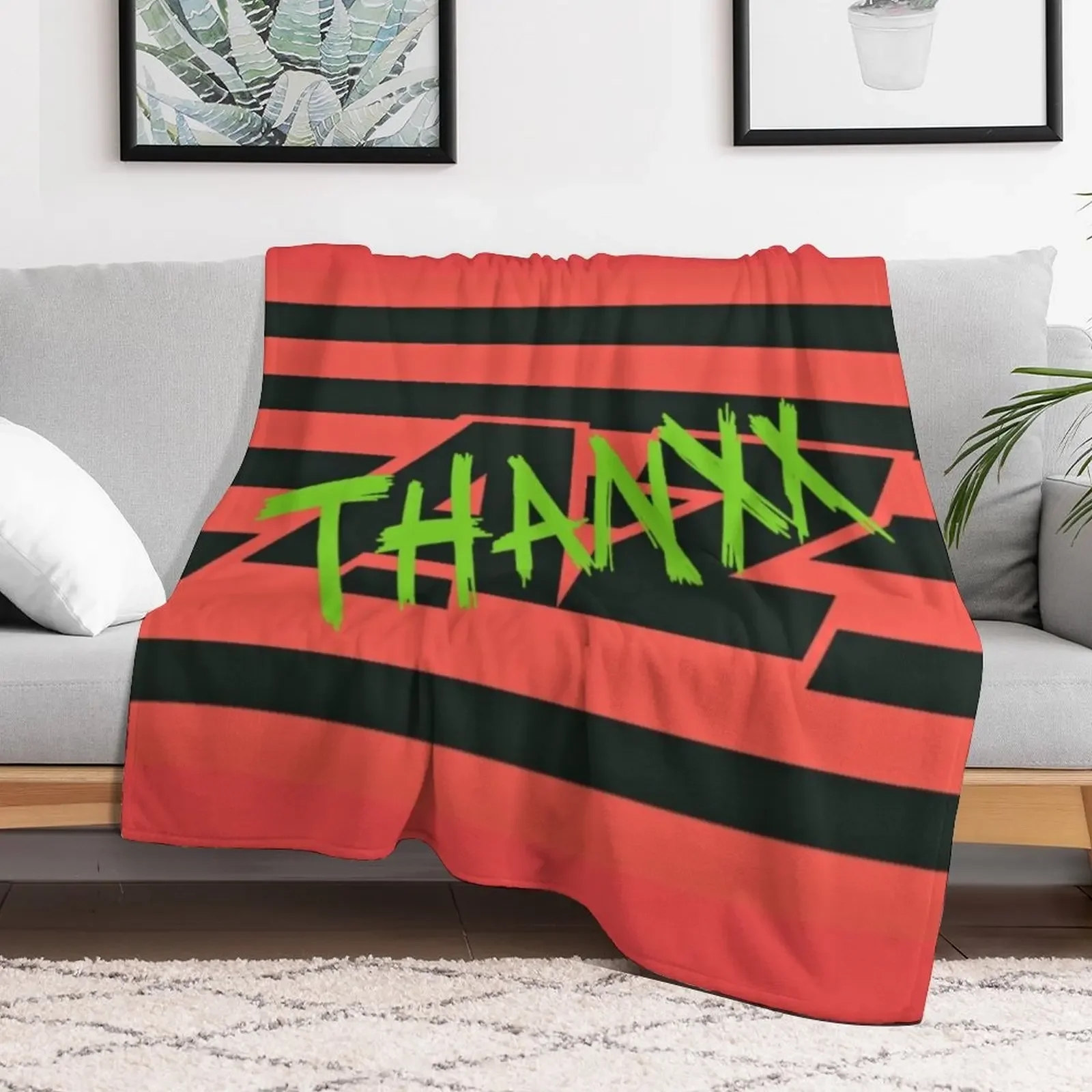 Одеяло с флагом ATEEZ- THANXX Мягкие декоративные одеяла и пледы рождественские