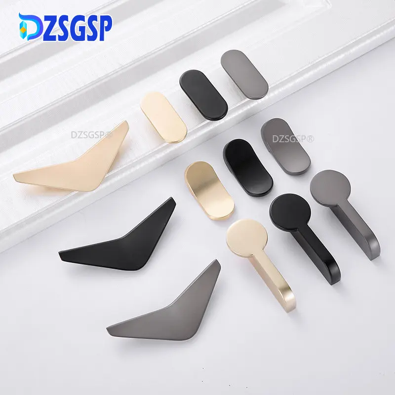 

Dzsgsp Zinc Alloy Cabinet Door Handles Modern Handles and Light Luxury Dresser Drawer Knobs Wardrobe Pull Furniture Hardware