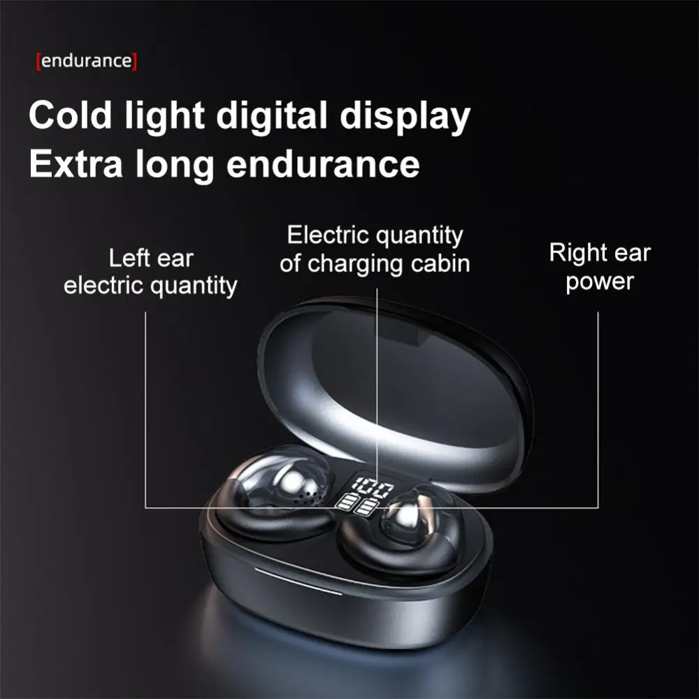 

TWS Air Fone Bluetooth Earphones Wireless Headphones Stereo Music Earbuds Touch Control Wireless Bluetooth Headset