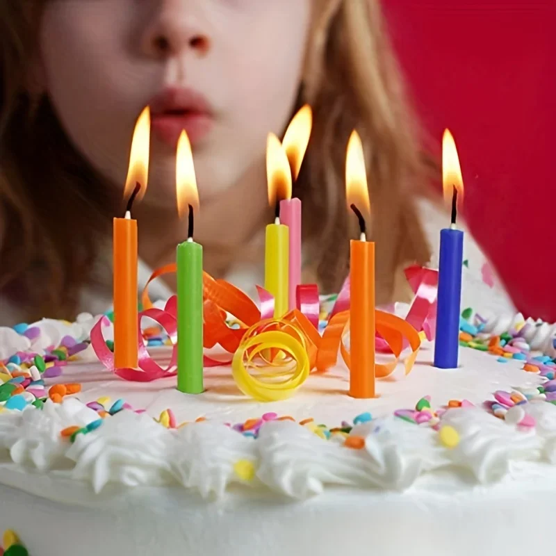 100 шт. мини-коническая свеча разных цветов без запаха отлично подходит для литья