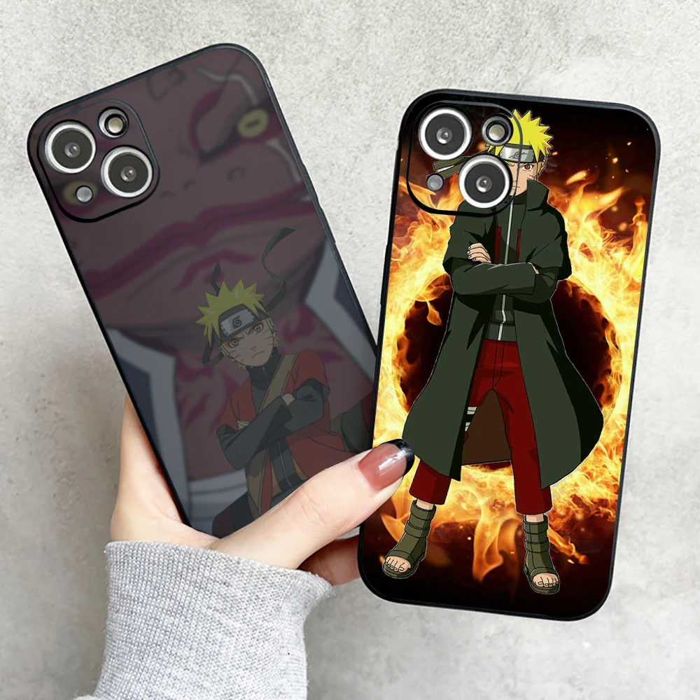 

Japanese NARUTO Anime Phone Case For Funda iPhone 11 12 13 Pro Max 12 13 Mini X XR XS Max SE 2020 6 7 8 Plus Celular Etui
