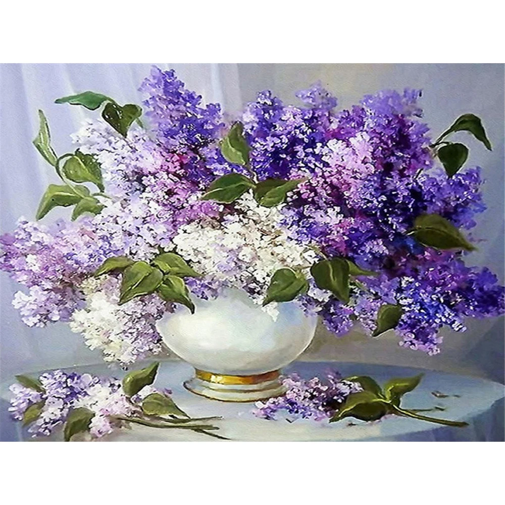 

Набор для алмазной вышивки «цветы»