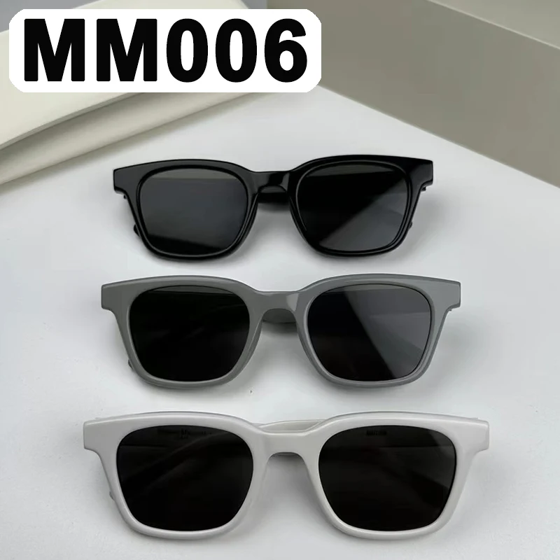 

MM006 GENTLE YUUMI Women's Sunglasses For Man Glasses Vintage Luxury Brand Goods Designer Summer Uv400 Trendy Monst Korean