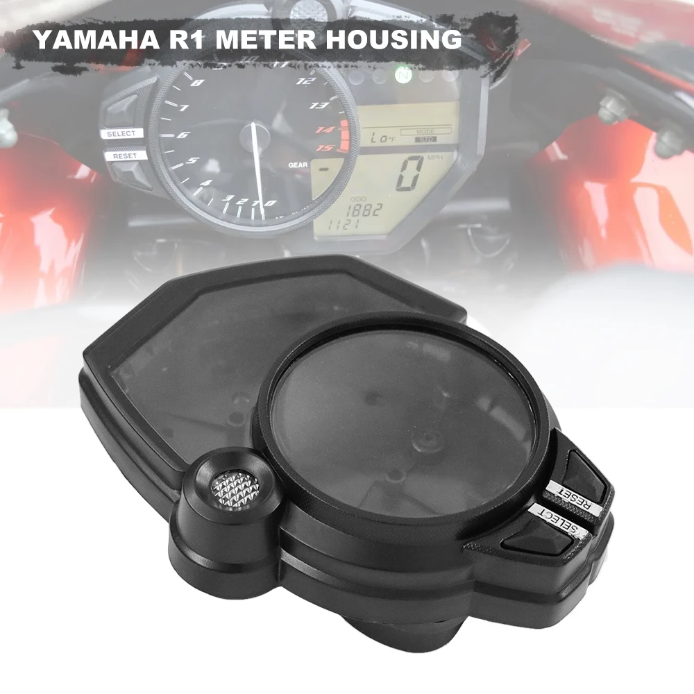 

Motorcycle Speedometer Odometer Speedometer Meter Case Instrument Cover For Yamaha YZF R1 2009 2010 2011