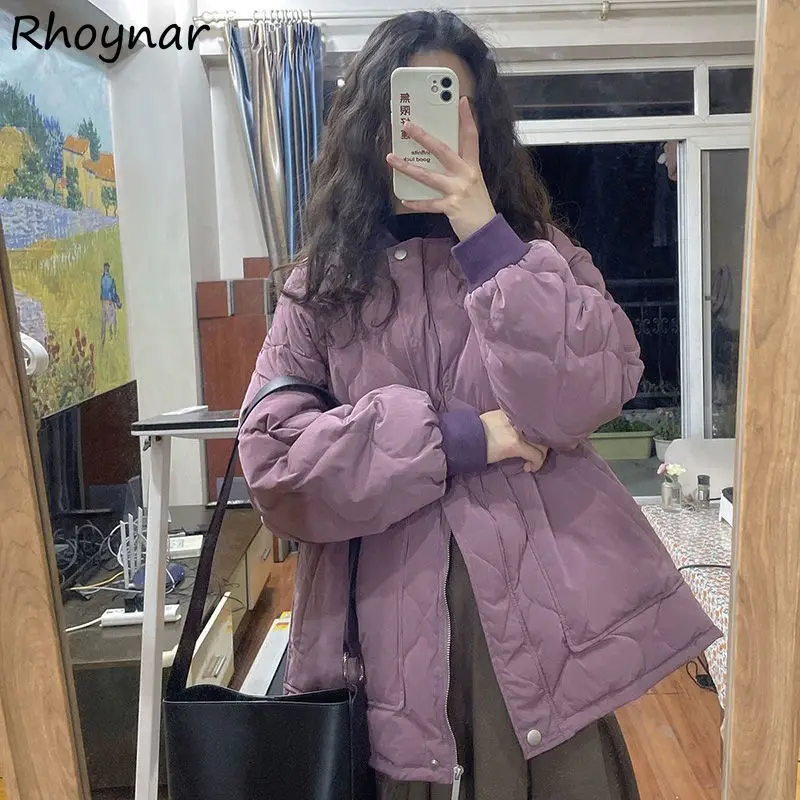 

Парки женские на молнии для отдыха Лоскутная уютная Корейская версия для колледжа сохраняющая тепло стильная женская универсальная зимняя...