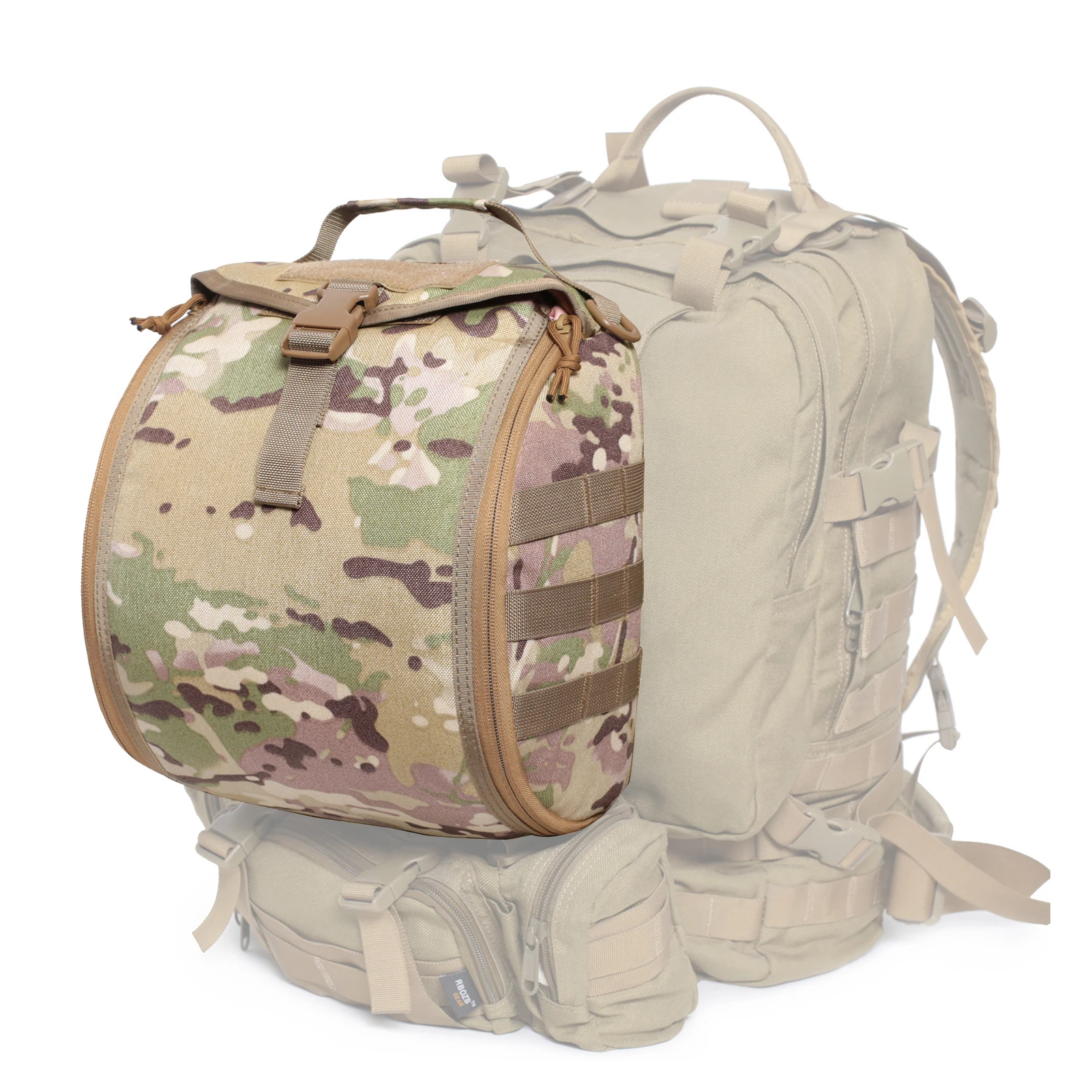 

Outdoor Sport Helmet Bag Molle Helmet Storage Bag Pack for Cycling Motorcycling Tactical Helmet Carry Bag