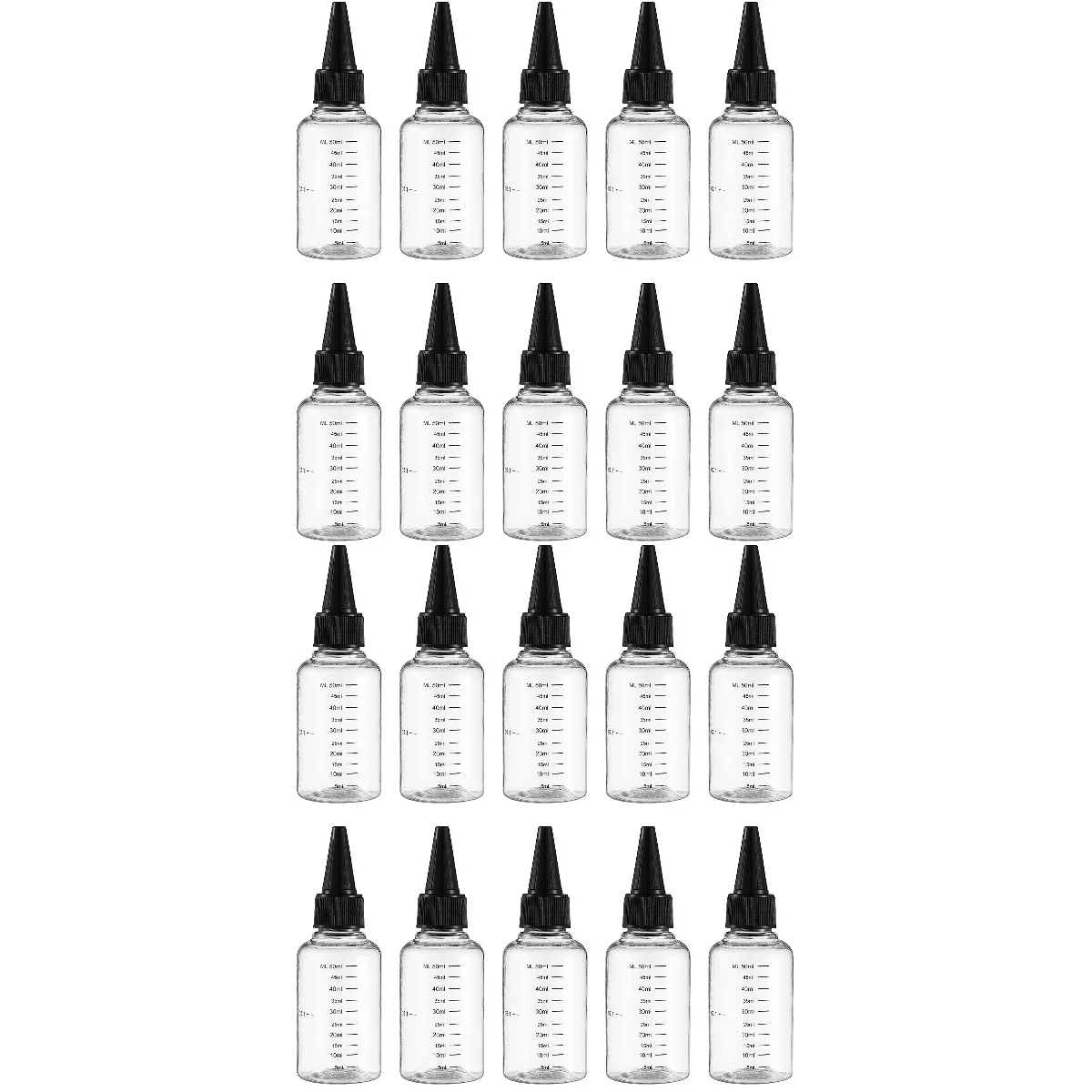 

Little Medicine Squeeze Plastic Bottles Hair Coloring Empty Cosmetics Refillable Applicator