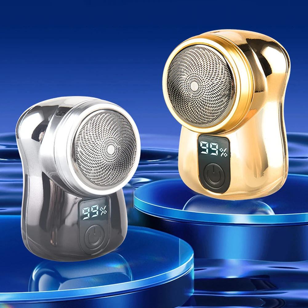 

Men Mini Electric Shaver Automatic Razor Trimmer Portable Beard Shaver Rechargeable Razors Travel Car Shaving Machine