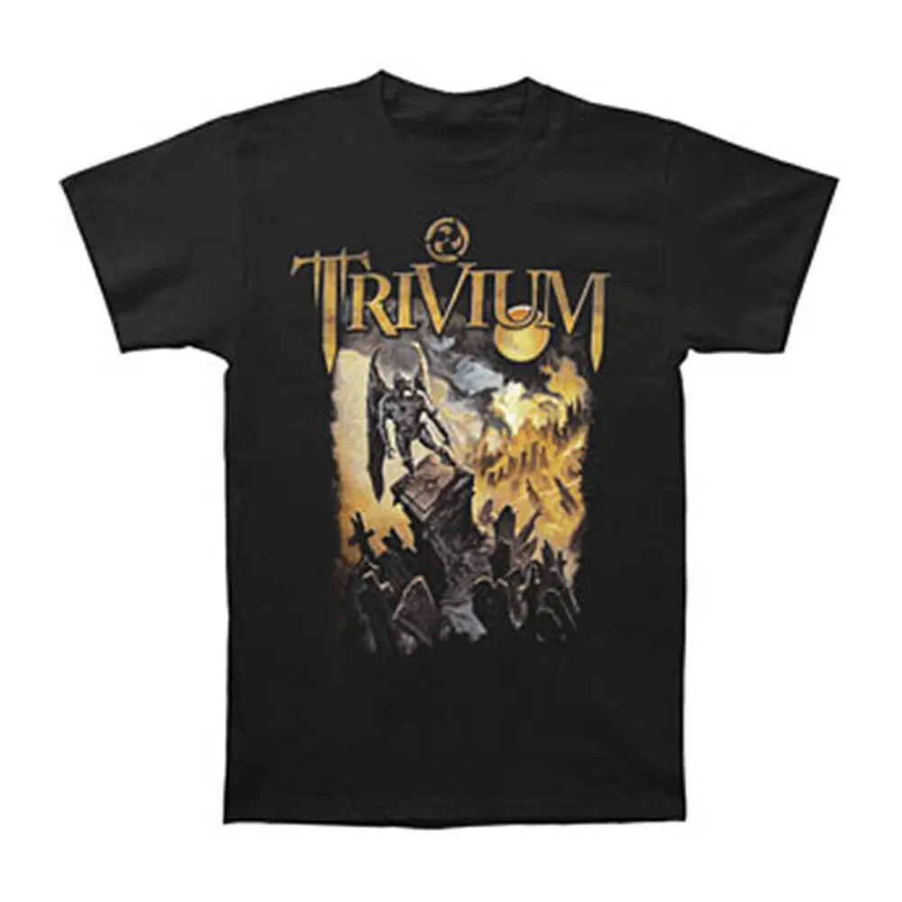 Мужская футболка Trivium Seagrave 07 Tour маленькая Черная