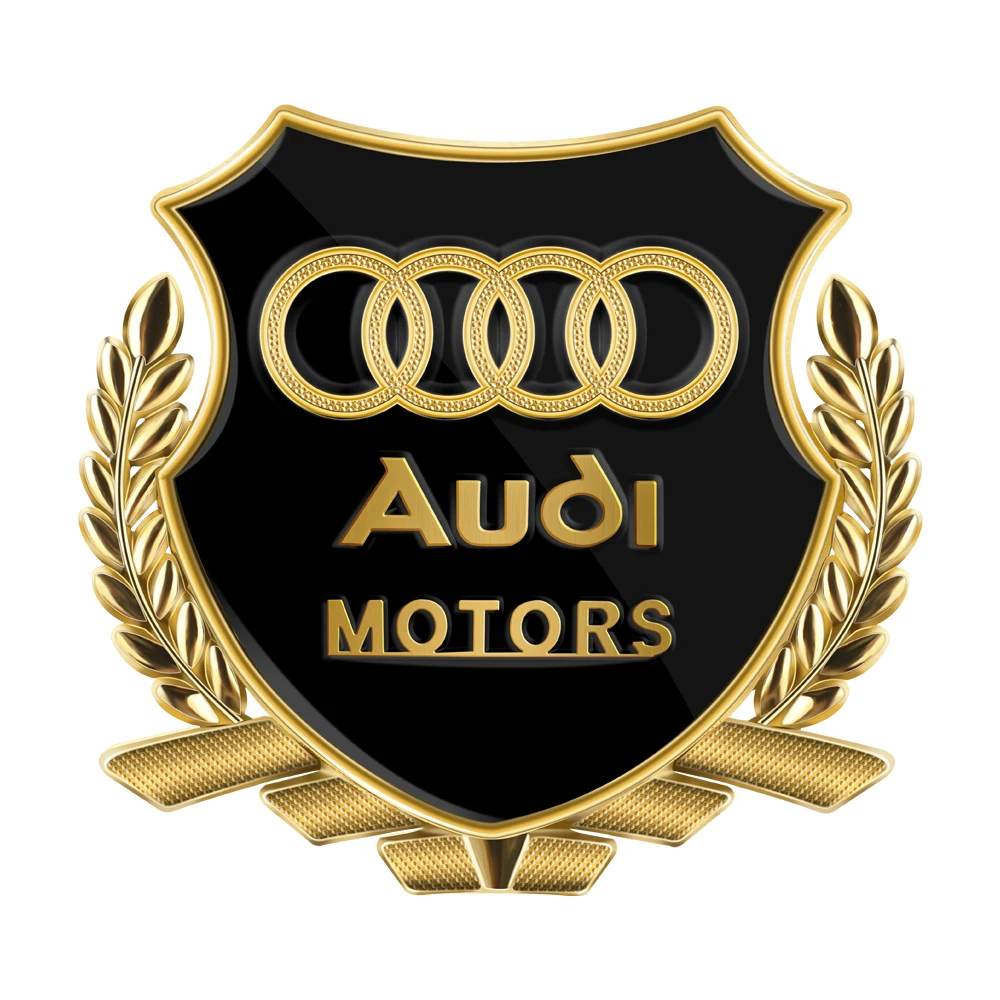 

1/2 шт. 3D металлическая эмблема автомобиля, украшение для багажника, наклейка, авто значок, аксессуары для Audi Sline Quattro TT RS A4 B8 B6 B7 B9 A3 S