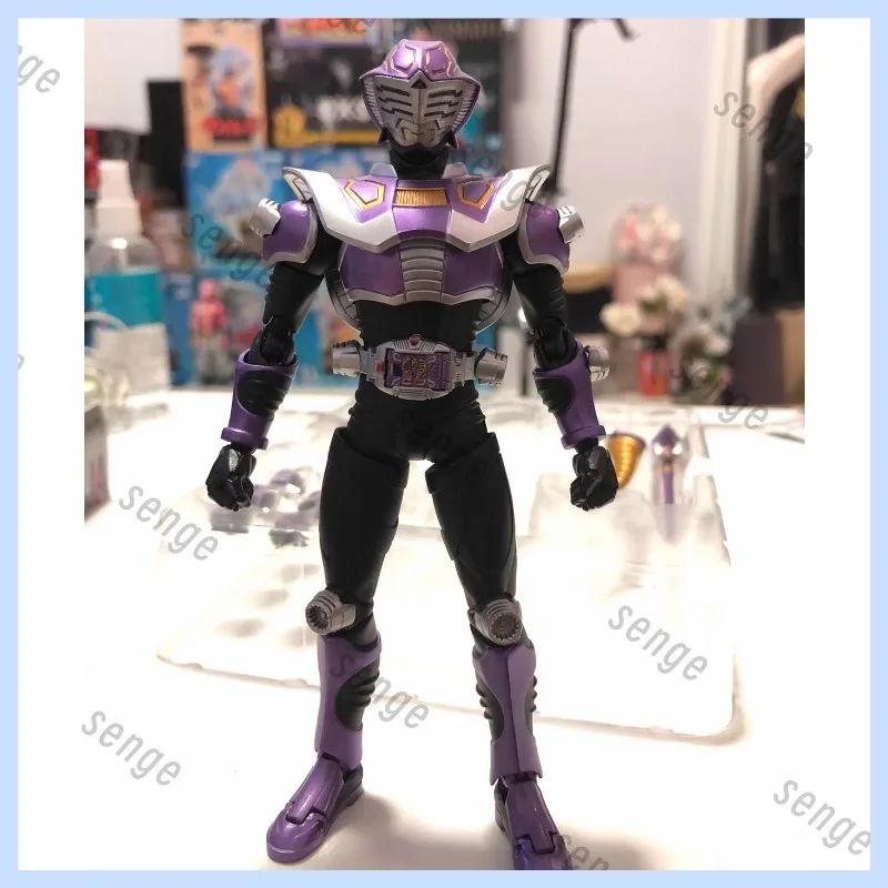 Фото Оригинальная коллекционная фигурка Bandai SHF Kamen Rider King Snake Ouja Ryuki King Snake Venomous Staff Villain №3
