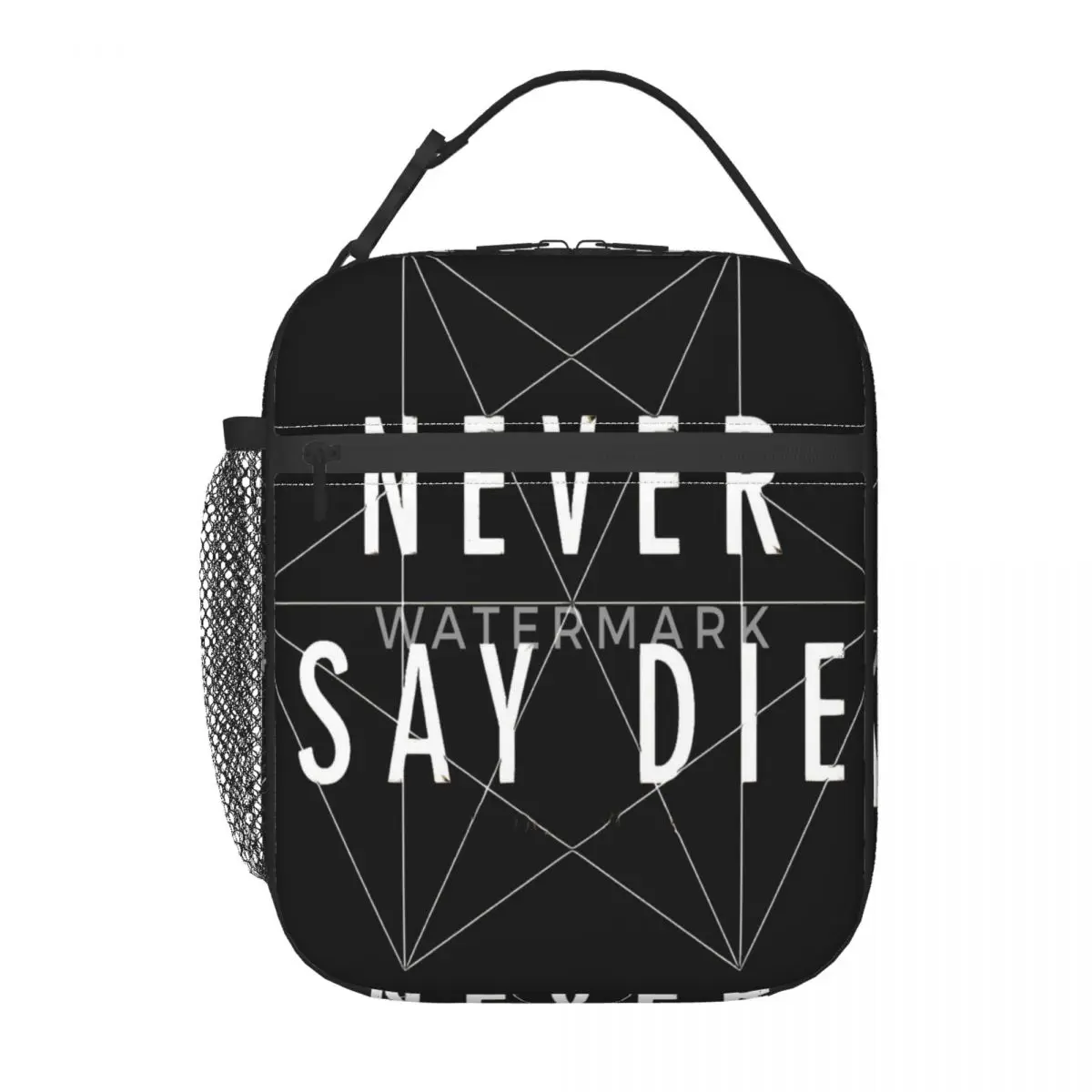 

Dubstep-unisex Insulated Lunch Bag Popular With Zipper Mesh Bag Office Birthday Gift Customizable