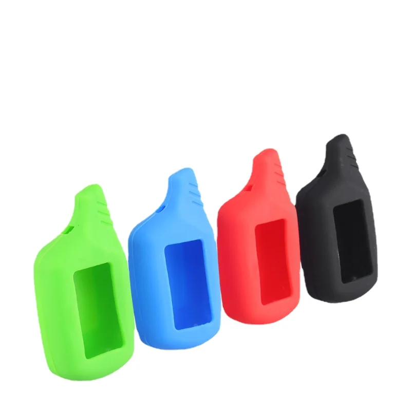 

Silicone for Starline B9 B6 A91 A61 Keychain Silicon Cover Key Case for Starline B91 Car Alarm Remote Controller LCD Transmitter