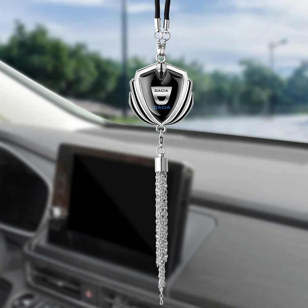 

New Auto Pendant Decoration Car Rearview Mirror Hanging Ornament for Renault DACIA Clio Captur Fluence Koleos Scenic Loguna Dust