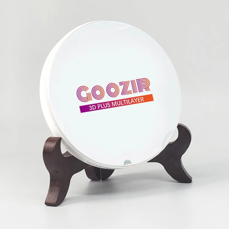 Goozir 3D Explore multilayer Denture zirconia disc and blocks compatible with cad cam milling machine