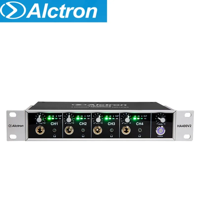 4-канальный мини-усилитель для наушников Alctron HA400V2 портативный усилитель