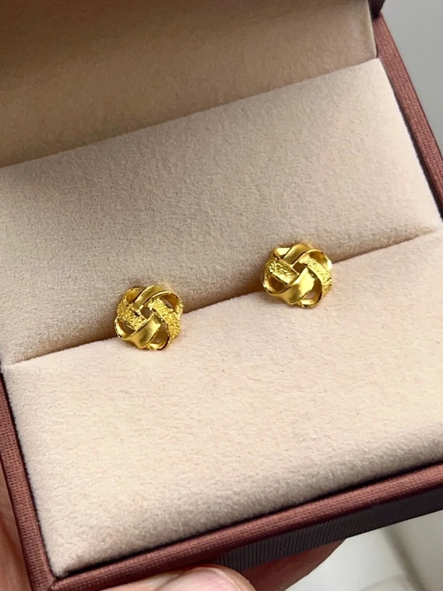 Не нужно выбирать печенье Jinru 8 карат когда спящие серьги новинка 2023 года