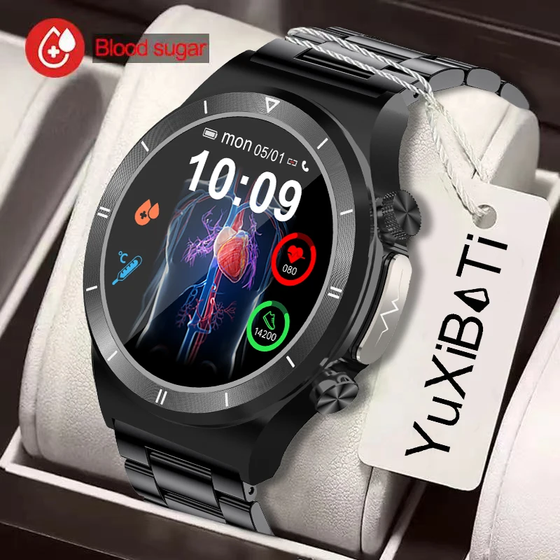 

2023 New ECG+PPG Smart Watch Men Sangao Laser Health Heart Rate Blood Pressure Fitness Sports Watches IP68 Waterproof Smartwatch