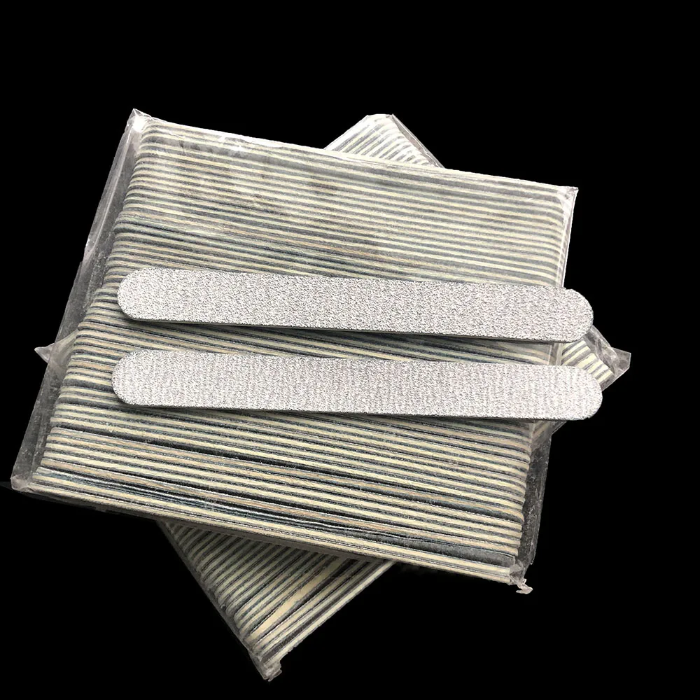 Пилка деревянная для ногтей 100/180 180/240 50 шт.