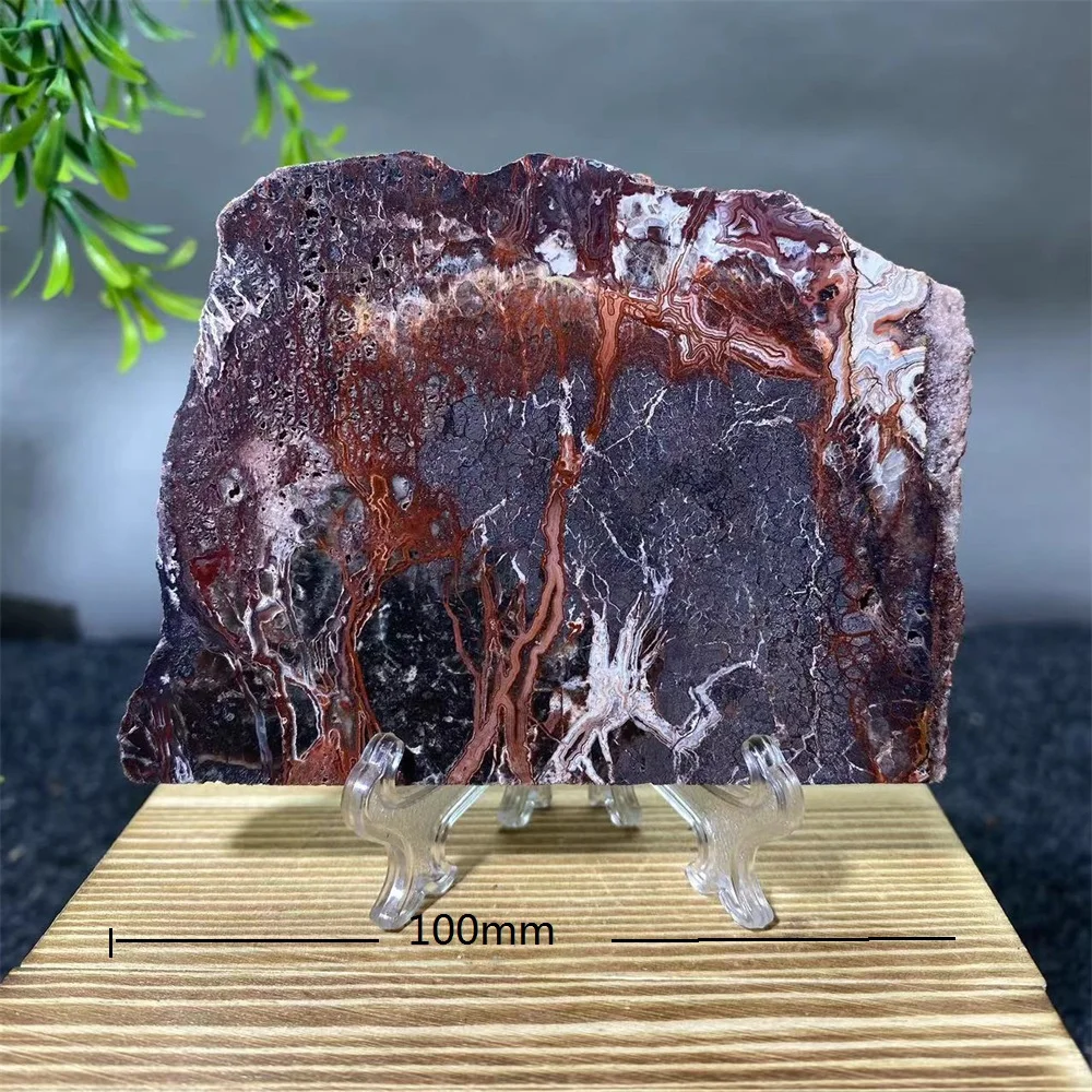 

Красный мексиканский агат, плита DriB