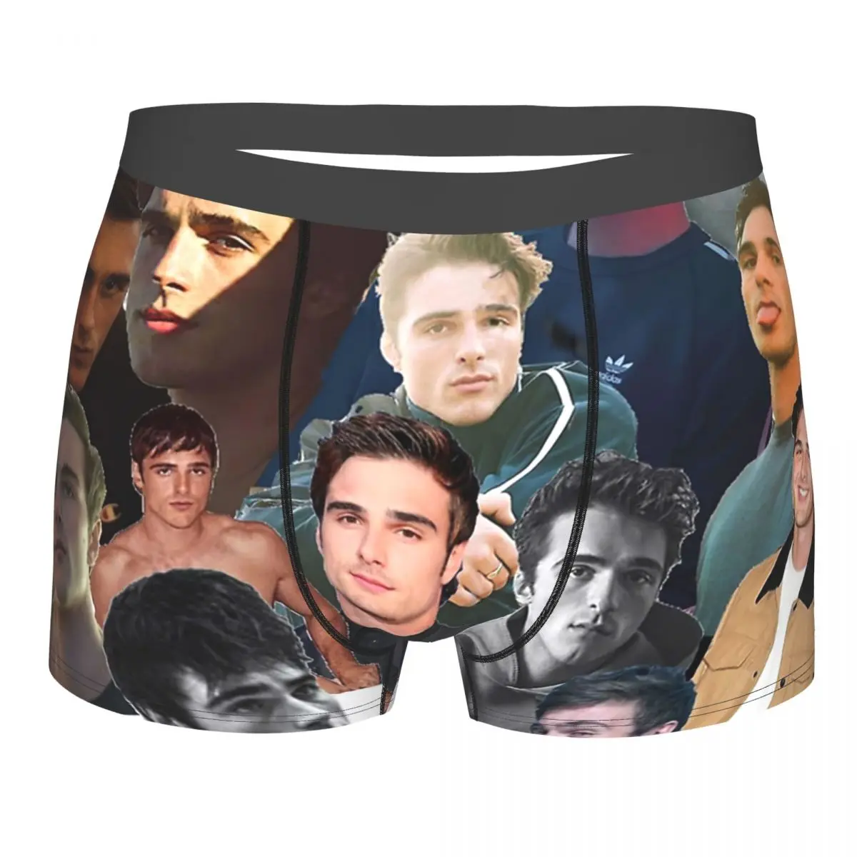 

Трусы-боксеры с коллажем, с принтом