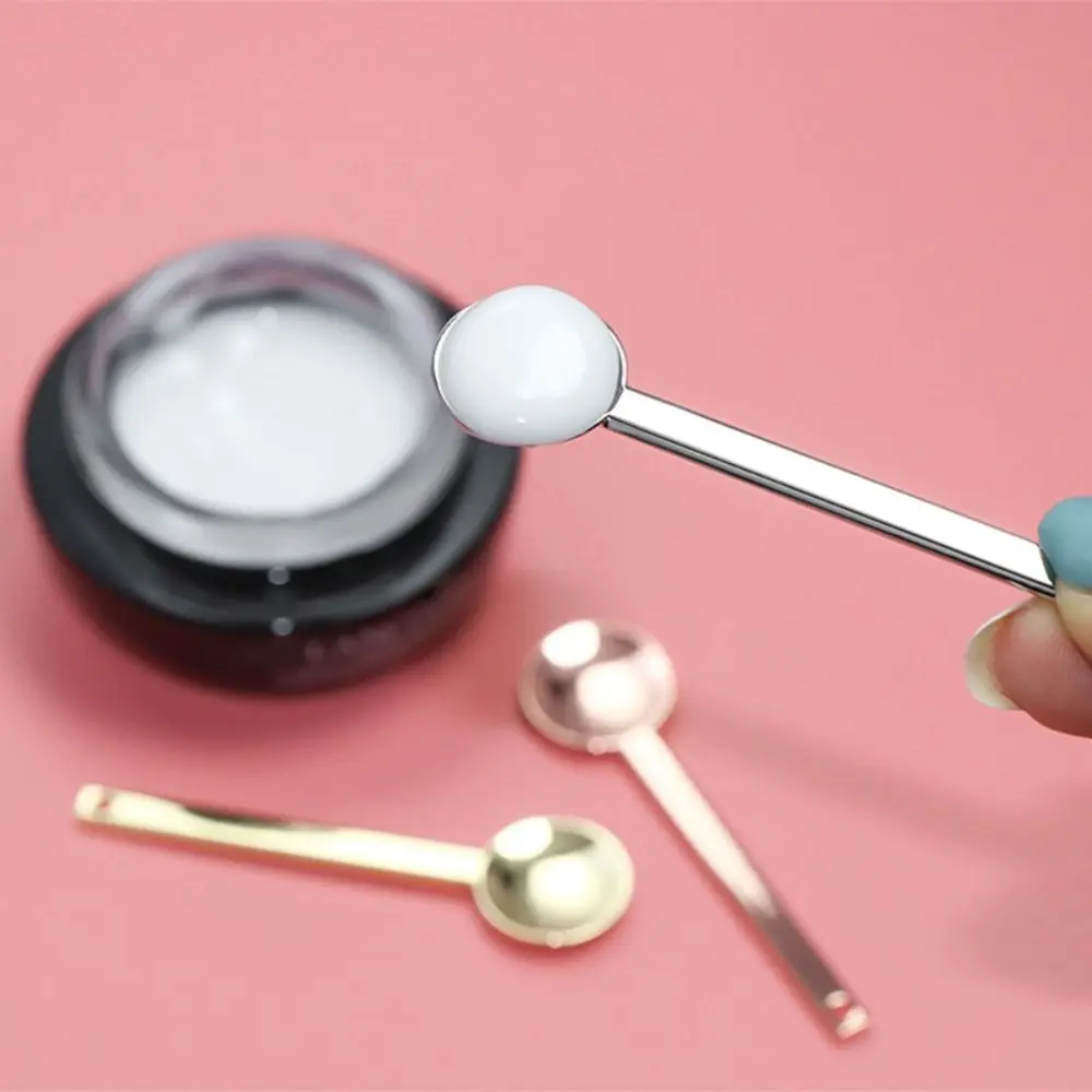 

Cosmetic Spatula Metal Makeup Mask Cream Spoon Reusable Eye Cream Stick Make Up Face Beauty Skin Care Tool