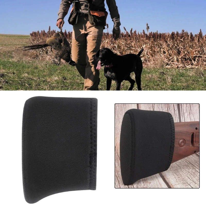 

Outdoor Tactic Hunting Rifles Guns Butt Nonslip Buttstock Shockproof Cover