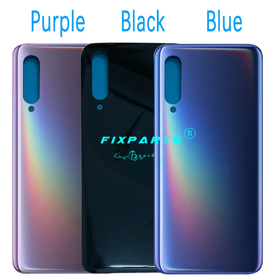 New For Xiaomi Mi 9 Back Battery Cover Rear Door Housing Case Glass Panel Mi9 SE Replacement Parts For Xiaomi Mi 9 Battery Cover