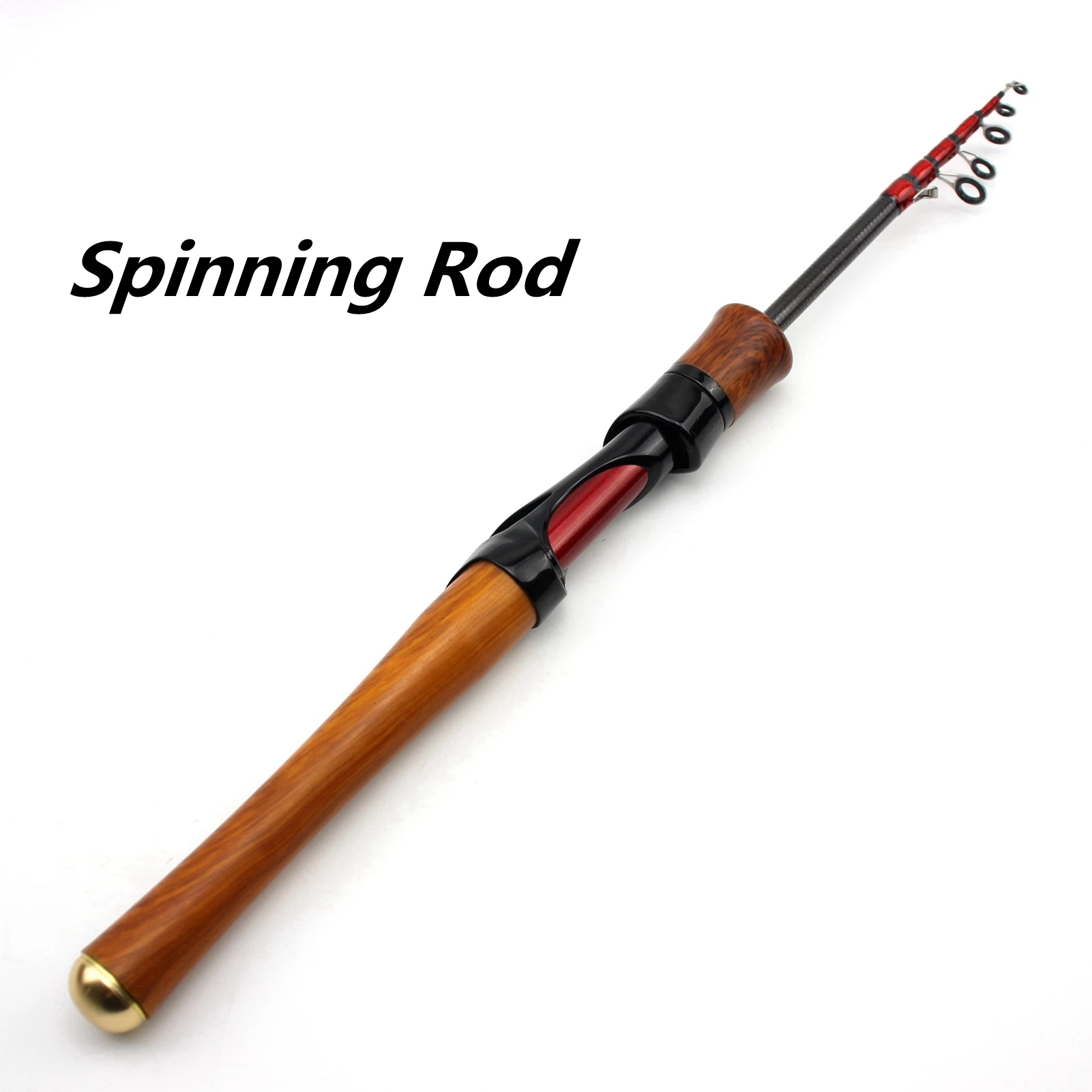 

NEW 1.85m Carbon MINI Ultra Light Ul Power Telescopic Fishing Rod Casting Spinning Pocket Rod Test 1-5g Stream Small Fish Pole