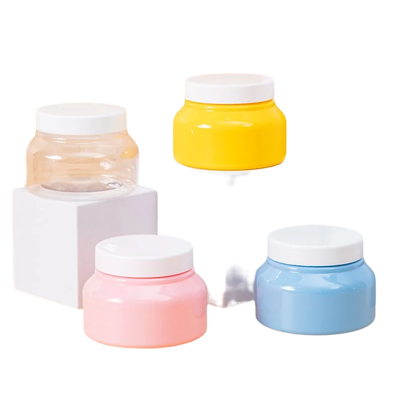 

250ml Refillable Bottles Travel Face Cream Lotion Jars for Cosmetic Containers Plastic Empty Makeup Jar Pot High Quality